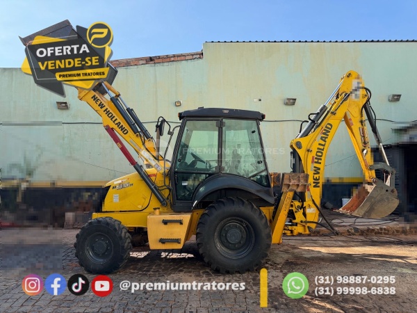 Retroescavadeira New Holland B95B 4x4 ano 2022