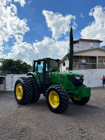 Trator John Deere 6190M ano 2021 - 6190M - Máquinas Agrícolas