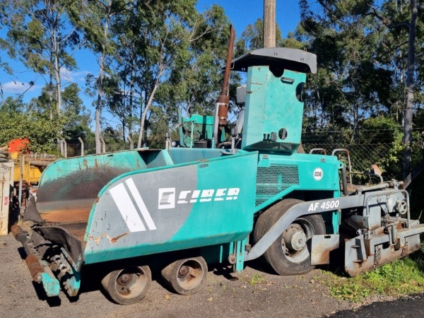 Vibroacabadora Ciber AF 4500 ano 2008