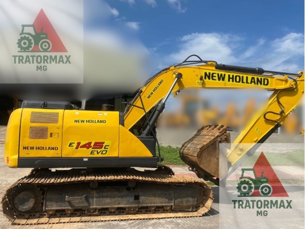 Escavadeira New Holland E145C EVO ano 2019