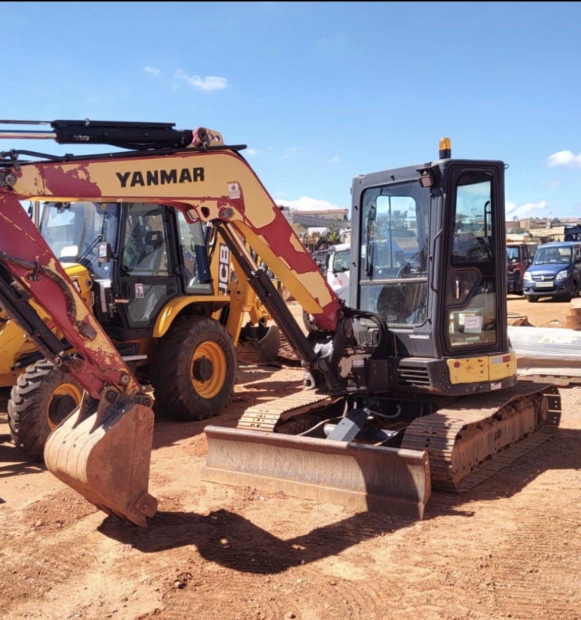 Mini Escavadeira Yanmar VIO55 ano 2022