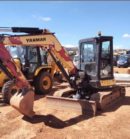 Mini Escavadeira Yanmar VIO55 ano 2022