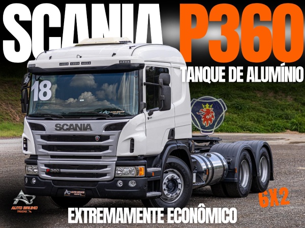 Caminhão Scania P360 ano 2018