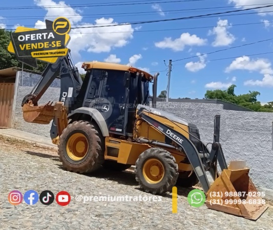 Retroescavadeira John Deere 310L ano 2022