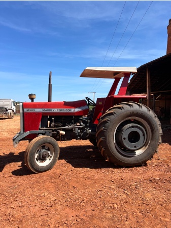 Trator Massey Ferguson MF 290 ano 1989 - MF 290 - Máquinas Agrícolas
