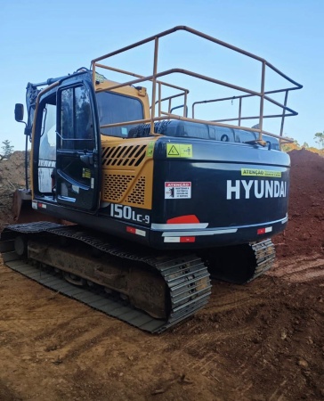 Escavadeira Hyundai R150LC-9 ano 2023