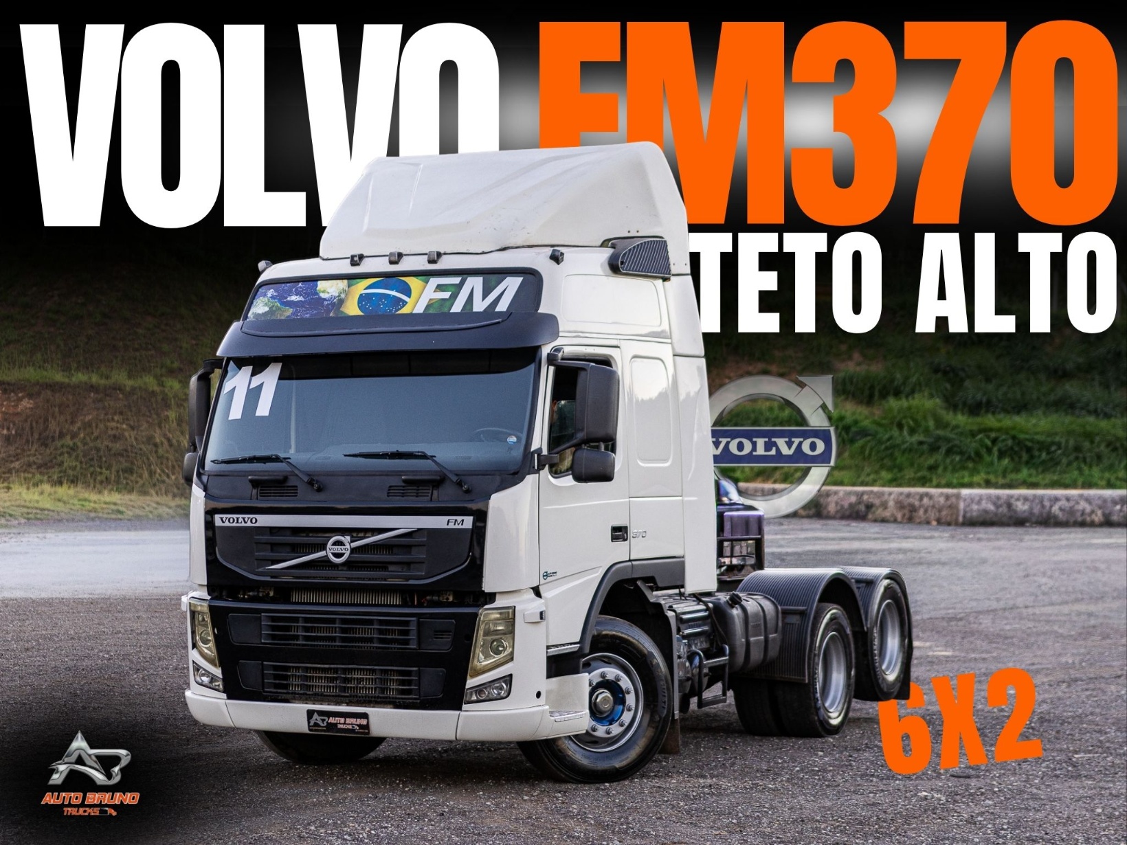 Caminhão Volvo FM 370 ano 2011