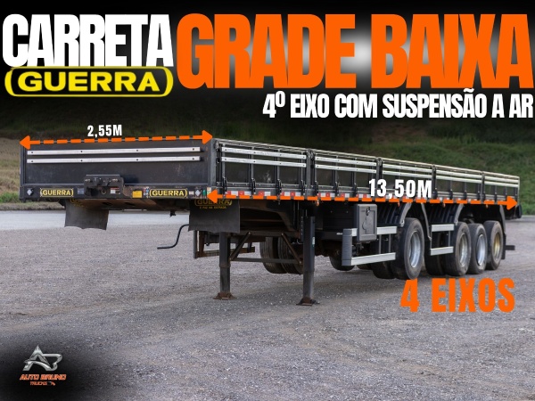 Transportador de Carga Guerra Grade Baixa 