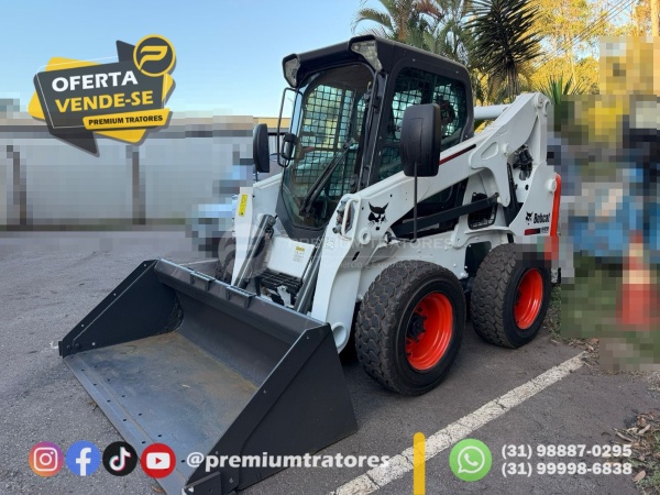 Mini Carregadeira Bobcat S650 ano 2012