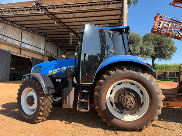 Trator New Holland T6.130 ano 2018 - T6.130 - Máquinas Agrícolas