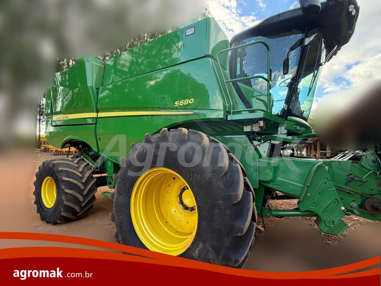 Colheitadeira John Deere S680 ano 2018