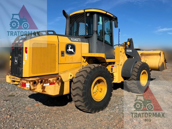 Pá Carregadeira John Deere 524K II ano 2022 - 524K II - Máquinas de Linha Amarela