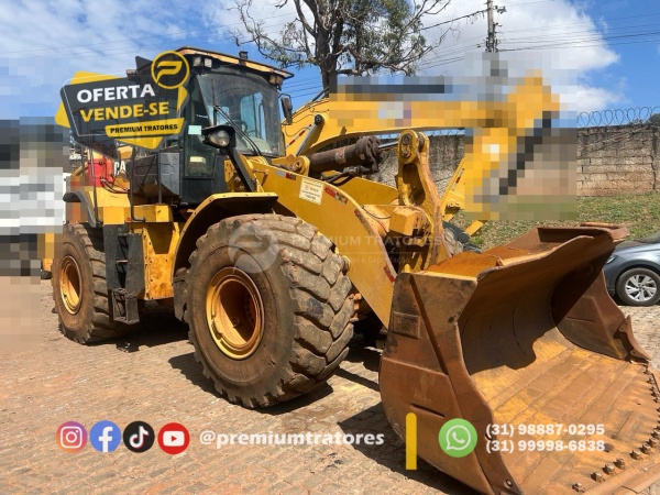 Pá Carregadeira Caterpillar 966L ano 2021 - 966L - Máquinas de Linha Amarela