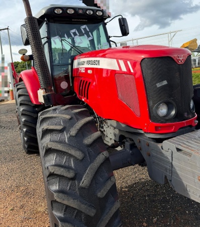 Trator Massey Ferguson MF 7180 ano 2010