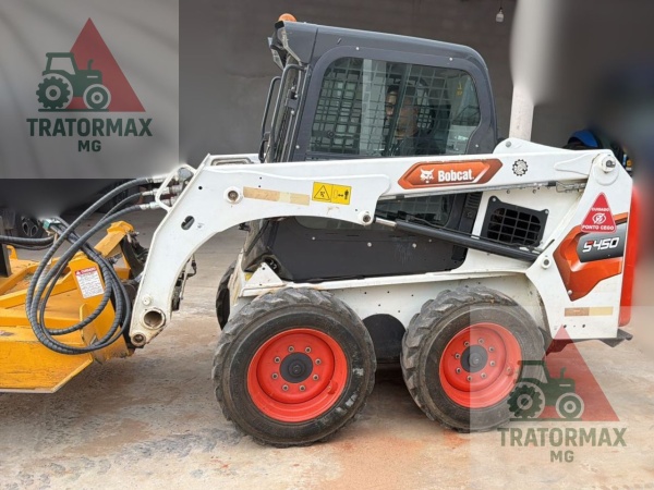 Mini Carregadeira Bobcat S450 ano 2024