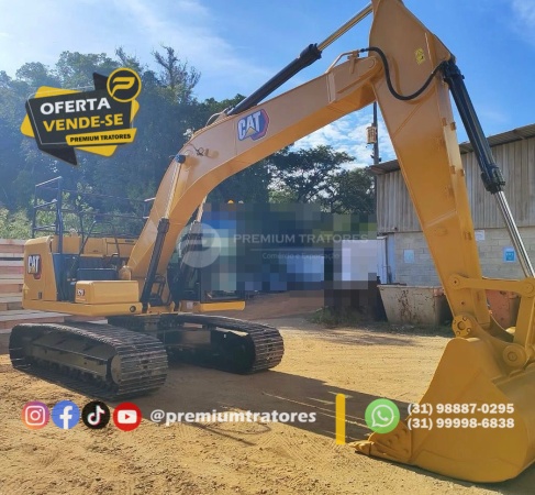 Escavadeira Caterpillar 320 ano 2021 - 320 - Máquinas de Linha Amarela