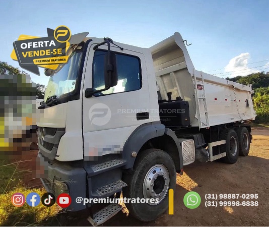 Caminhão Mercedes Benz Axor 2831 6x4 ano 2012