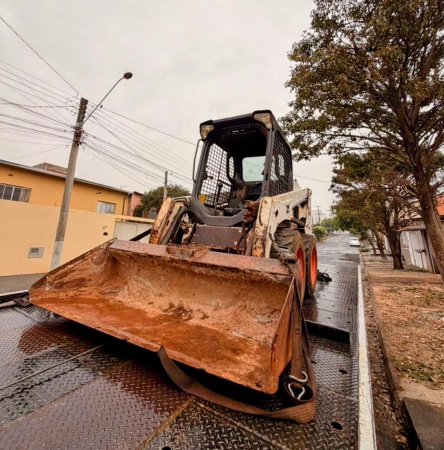 Mini Carregadeira Bobcat S450 ano 2018
