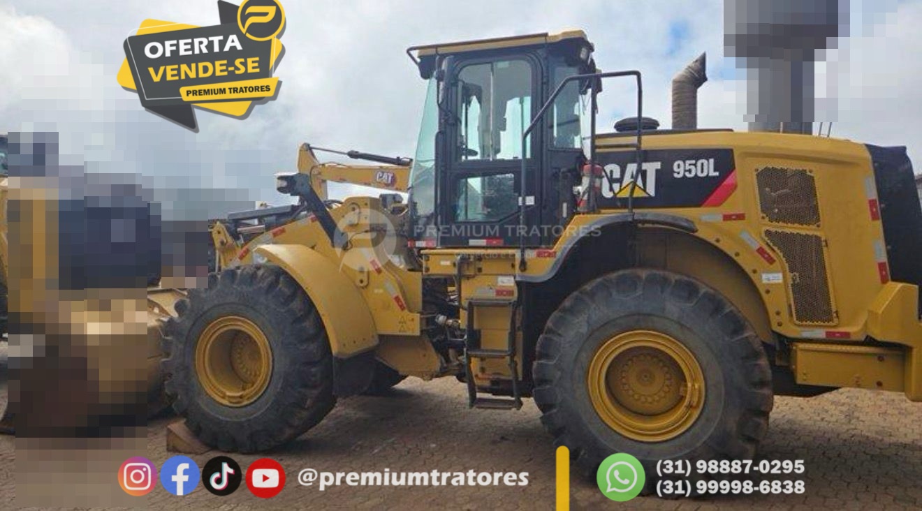 Pá Carregadeira Caterpillar 950L ano 2020