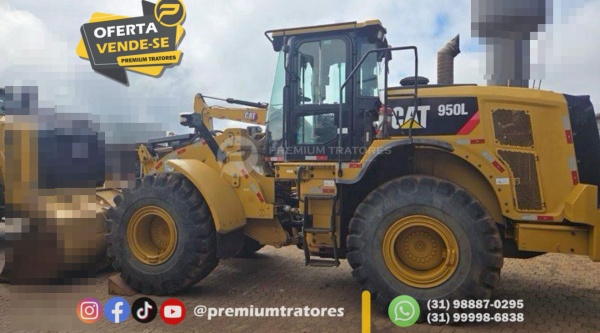 Pá Carregadeira Caterpillar 950L ano 2020 - 950L - Máquinas de Linha Amarela