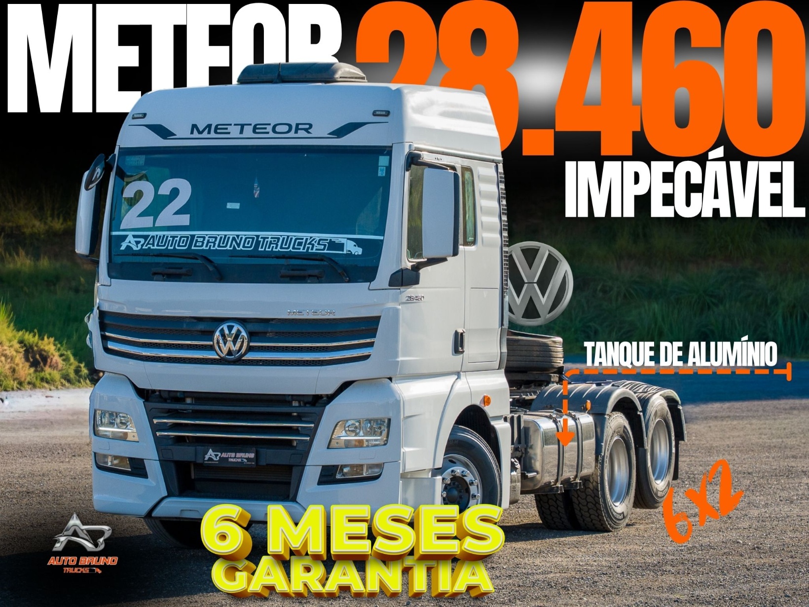Caminhão Volkswagen 28.460 METEOR ano 2022