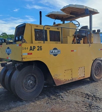 Rolo Compactador Müller AP26 ano 2006 - AP26 - Pavimentação e Infraestrutura