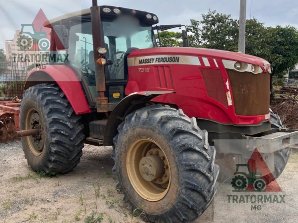 Trator Massey Ferguson 7316 ano 2021