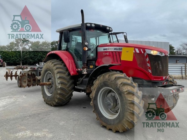 Trator Massey Ferguson 7316 ano 2022