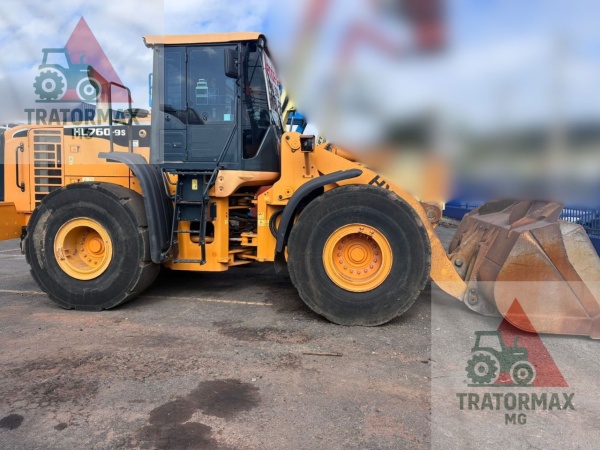 Pá Carregadeira Hyundai HL760-9 ano 2019