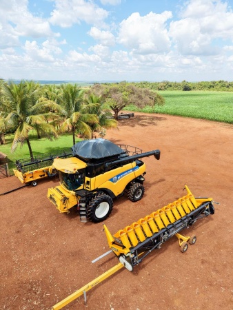Colheitadeira New Holland CR Evo 6.80 ano 2022