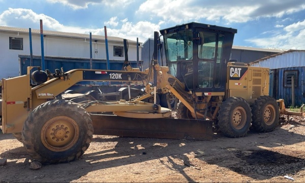 Motoniveladora Caterpillar 120K ano 2018
