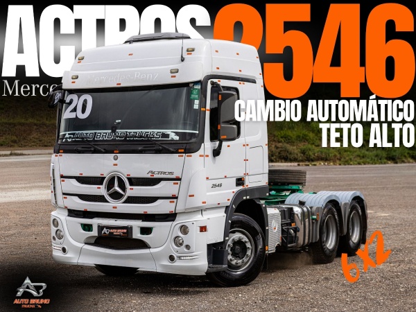 Caminhão Mercedes Benz Actros 2546 ano 2020