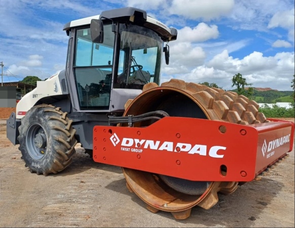 Rolo Compactador Dynapac CA25 ano 2021 - CA25 - Pavimentação e Infraestrutura