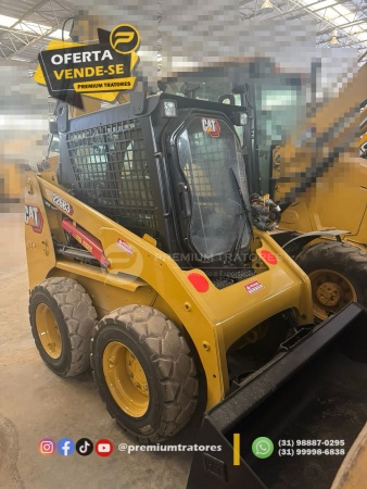 Mini Carregadeira Caterpillar 226B3 ano 2019 - 226B3 - Máquinas de Linha Amarela