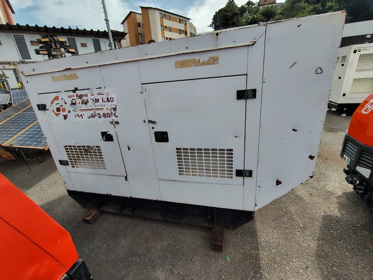 Gerador de Energia STEMAC 55 kVA ano 2014
