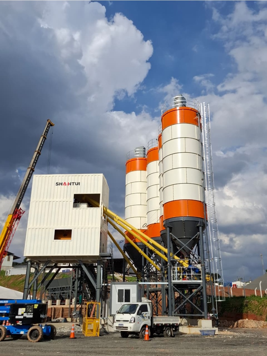 Usina de Concreto Shantui HZS90-5L ano 2026