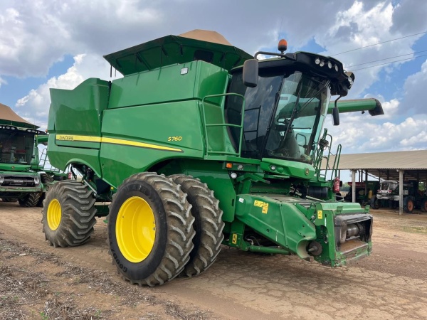 Colheitadeira John Deere S760 ano 2021