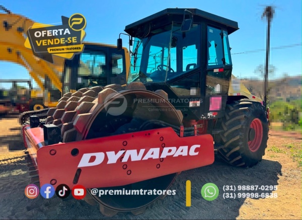 Rolo Compactador Dynapac CA250 ano 2013
