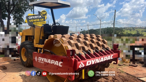 Rolo Compactador Dynapac CA25 ano 2002