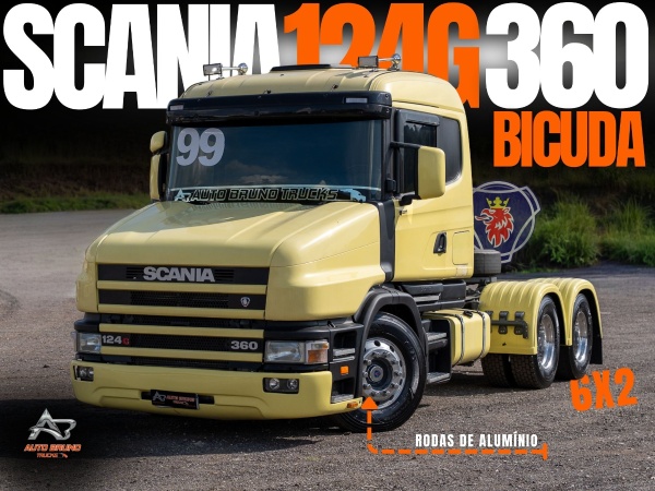 Caminhão Scania 124 G 360 ano 1999
