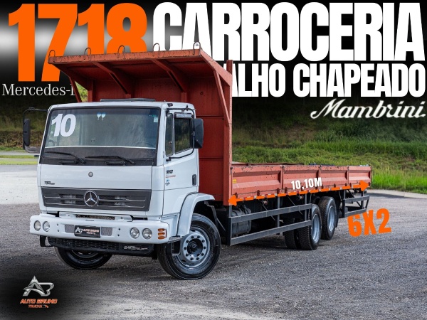 Caminhão Mercedes Benz 1718 ano 2010