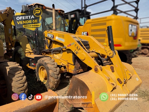 Retroescavadeira Caterpillar 416 F2 ano 2021