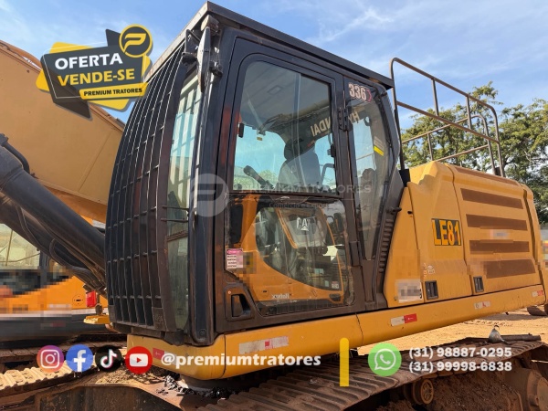 Escavadeira Caterpillar 336 ano 2021 - 336 - Máquinas de Linha Amarela