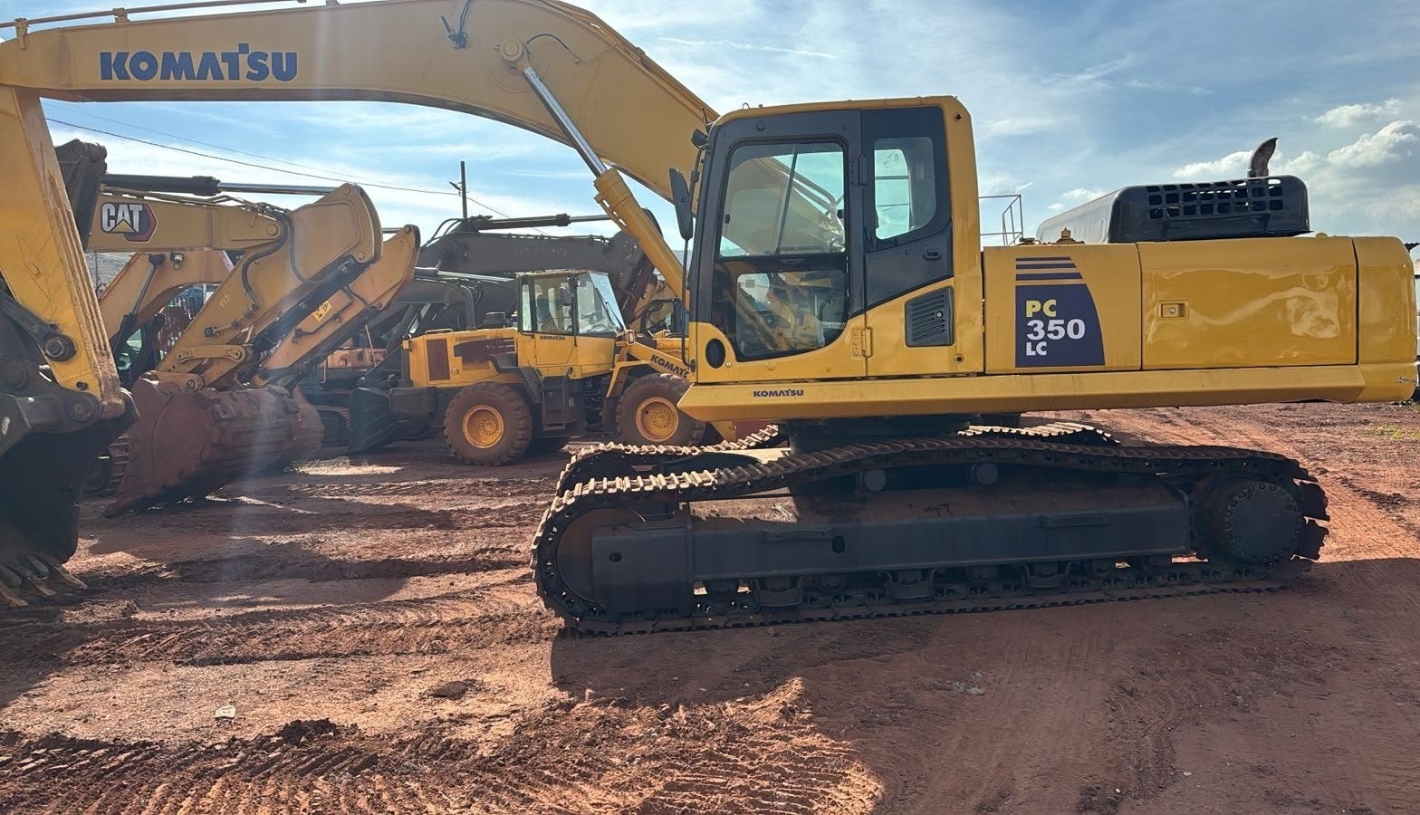 Escavadeira Komatsu PC350 ano 2017