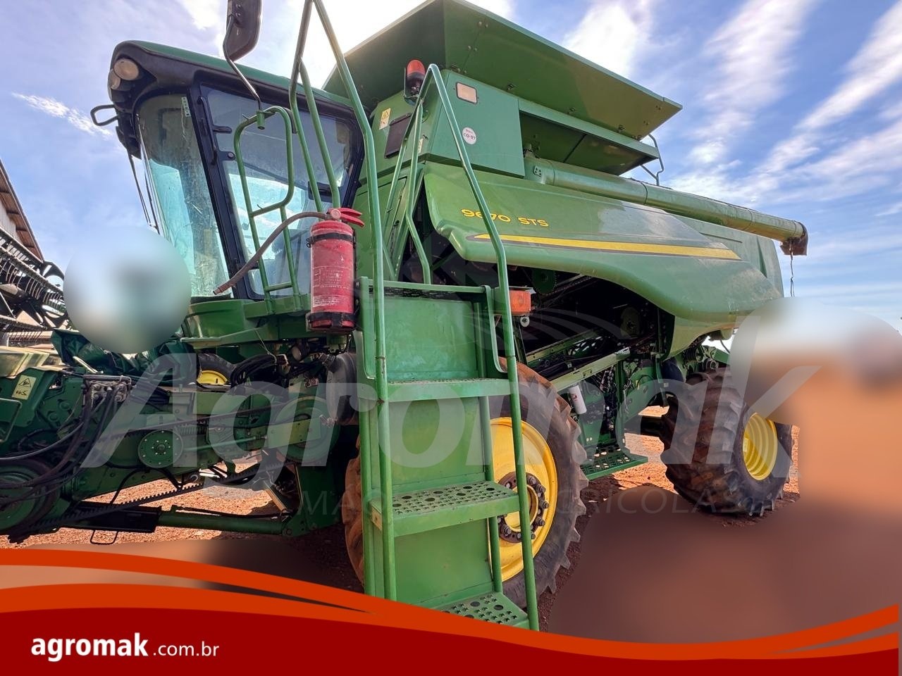 Colheitadeira John Deere 9670 STS   ano 2012