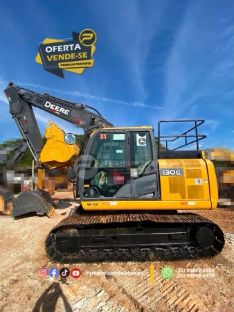 Escavadeira John Deere 130G ano 2019