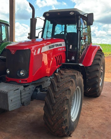 Trator Massey Ferguson MF 7180 ano 2016