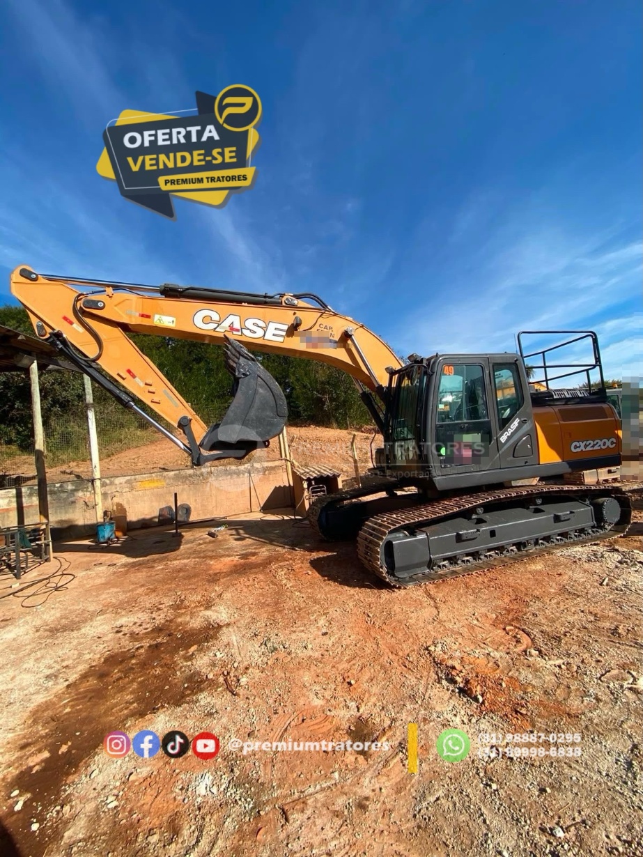 Escavadeira Case CX220C ano 2019