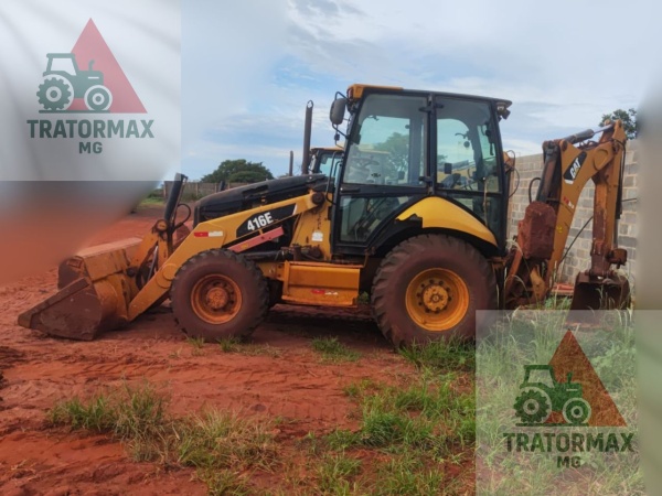 Retroescavadeira Caterpillar 416 E ano 2014 - 416 E - Máquinas de Linha Amarela