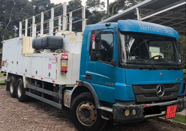 Caminhão Mercedes Benz Atego 2426 ano 2020 - Atego 2426 - Caminhões e Carretas
